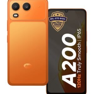 إيتيل A200 ثنائي الشريحة كوكب برتقالي 3+5 جيجابايت رام 128 جيجابايت 4G - نسخة الشرق الأوسط