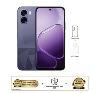 أوبو A6x ثنائي الشريحة 4G بنفسجي برقوقي 4GB RAM 128GB - النسخة الشرق أوسطية