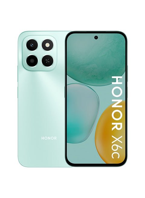 هونورX6c ثنائي الشريحة 4G لون المحيط السماوي 6GB RAM 128GB - نسخة الشرق الأوسط